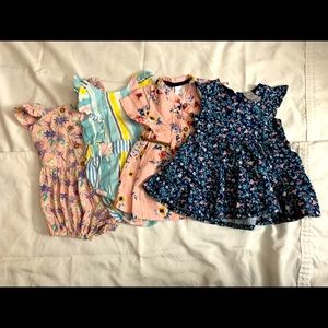 Bundle of 4 carters outfits.